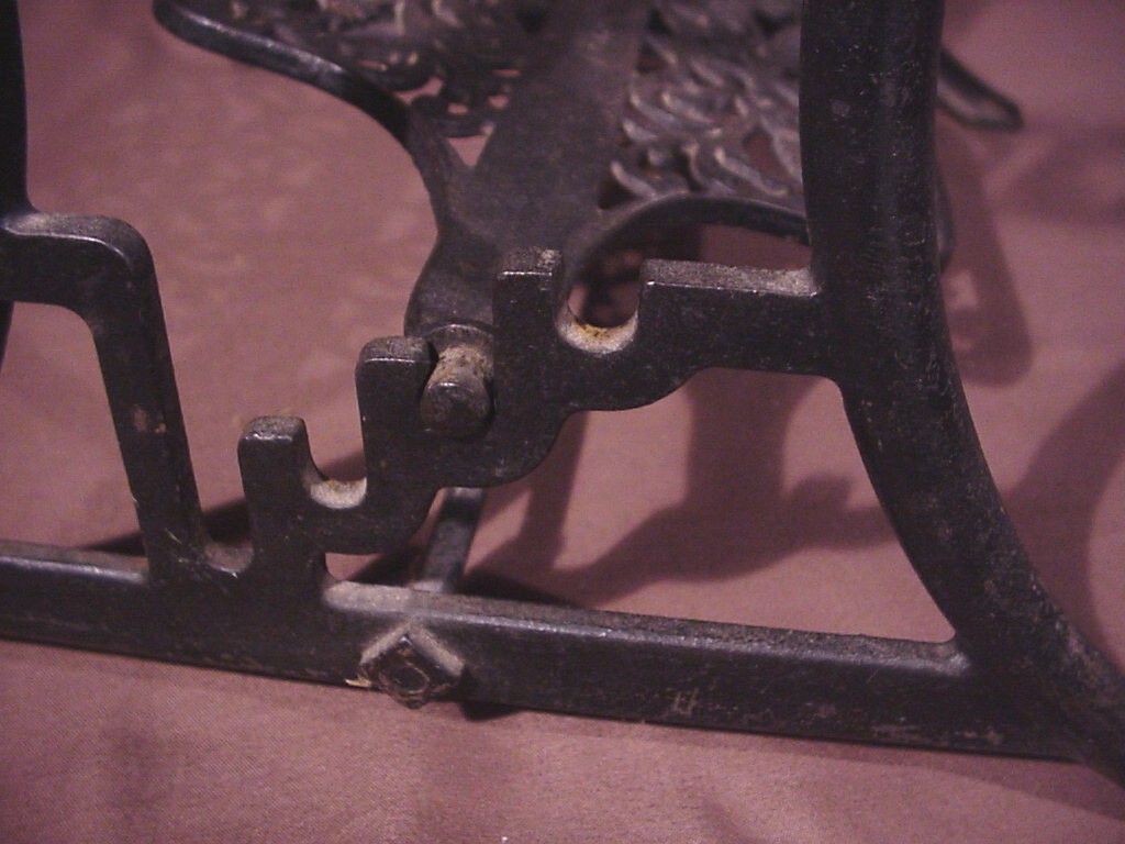 Antique cast iron IDEAL Toy Child Treadle, mfg. by "BABY" Sewing