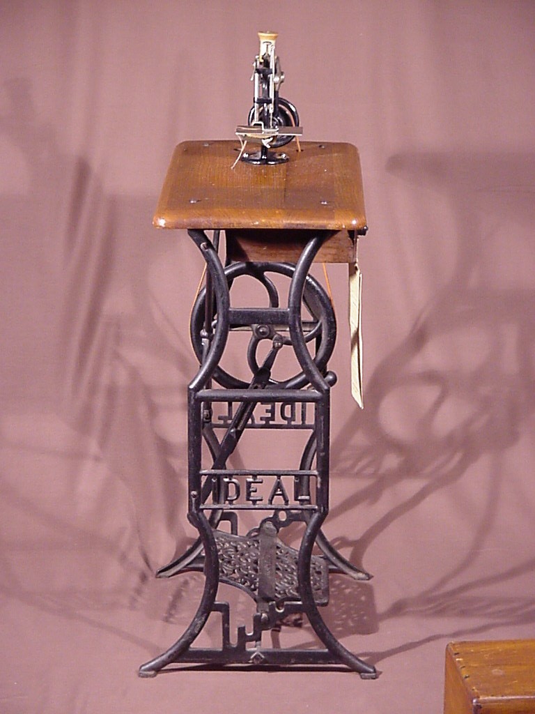 Antique cast iron IDEAL Toy Child Treadle, mfg. by "BABY" Sewing