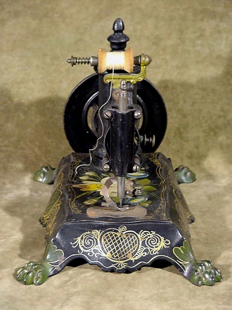 Antique KETCHUM'S PATENT cast iron SEWING MACHINE, patented APRIL 28