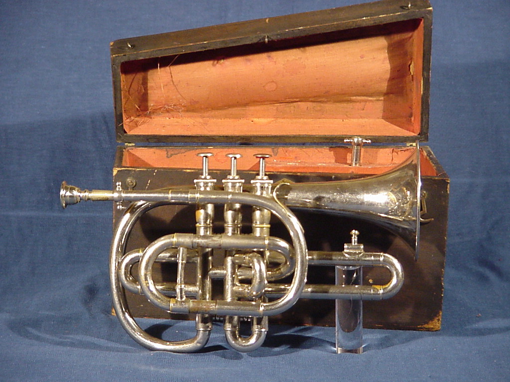 Antique early CORNOPEAN w. Heinrich Stölzel valves invented 1812