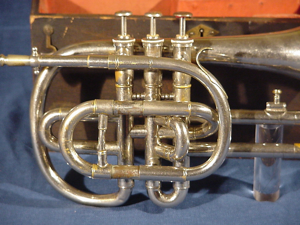 Antique early CORNOPEAN w. Heinrich Stölzel valves invented 1812