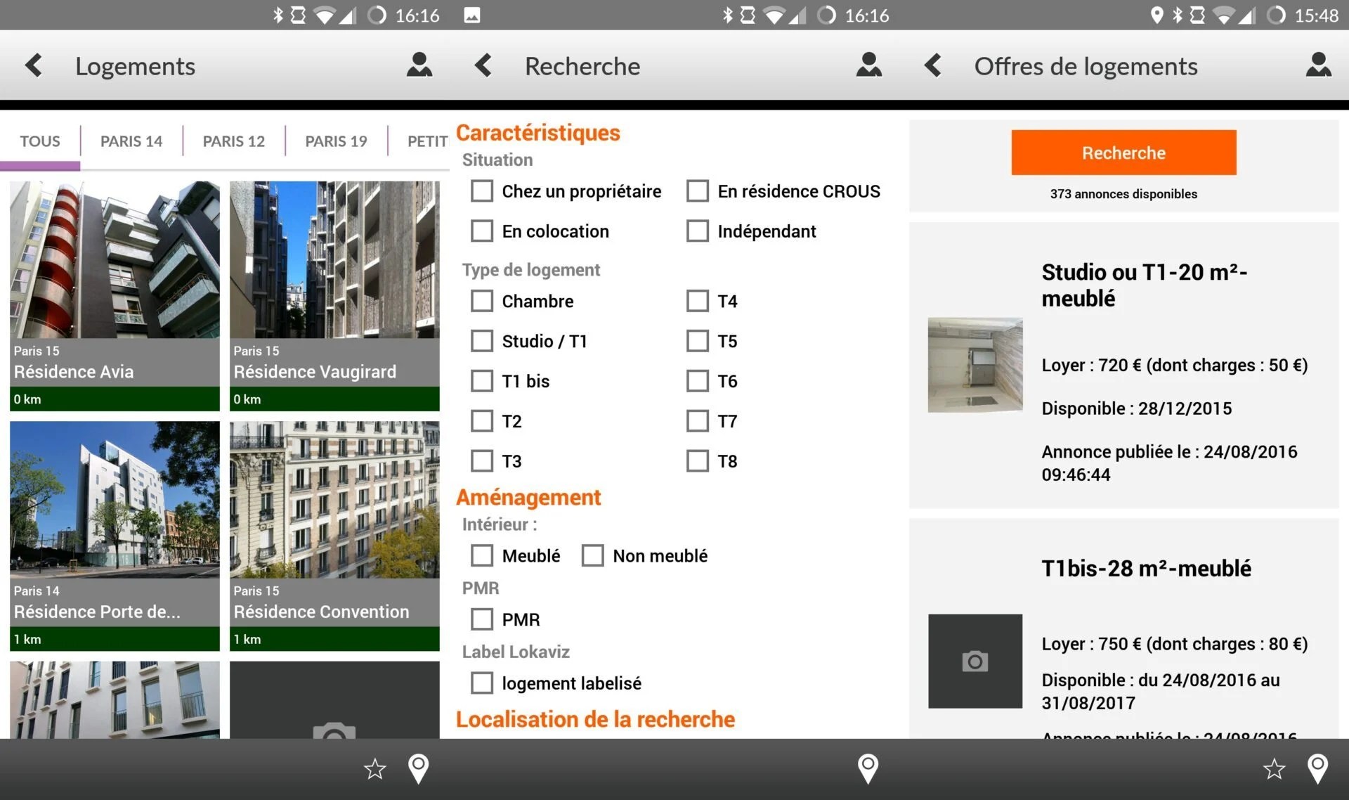 5 applications gratuites pour trouver un logement sur Android, iPhone
