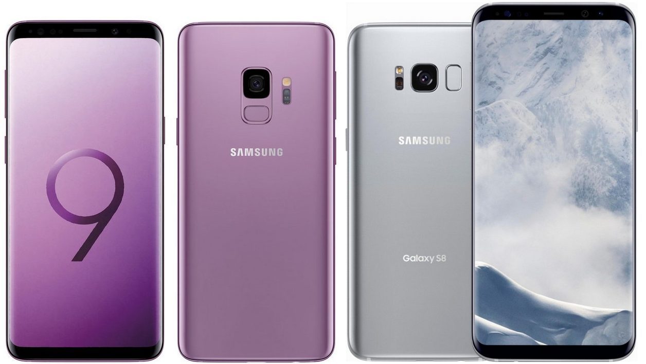 Samsung Galaxy S9 vs Samsung Galaxy S8 le match des caractéristiques