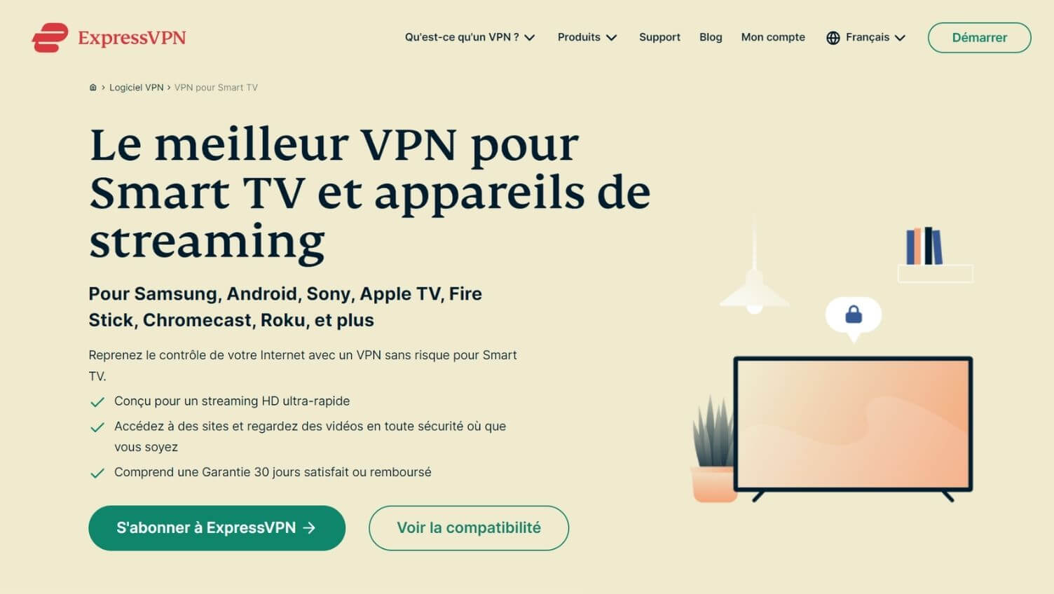 VPN pour Smart TV quel est le meilleur en 2024 ?
