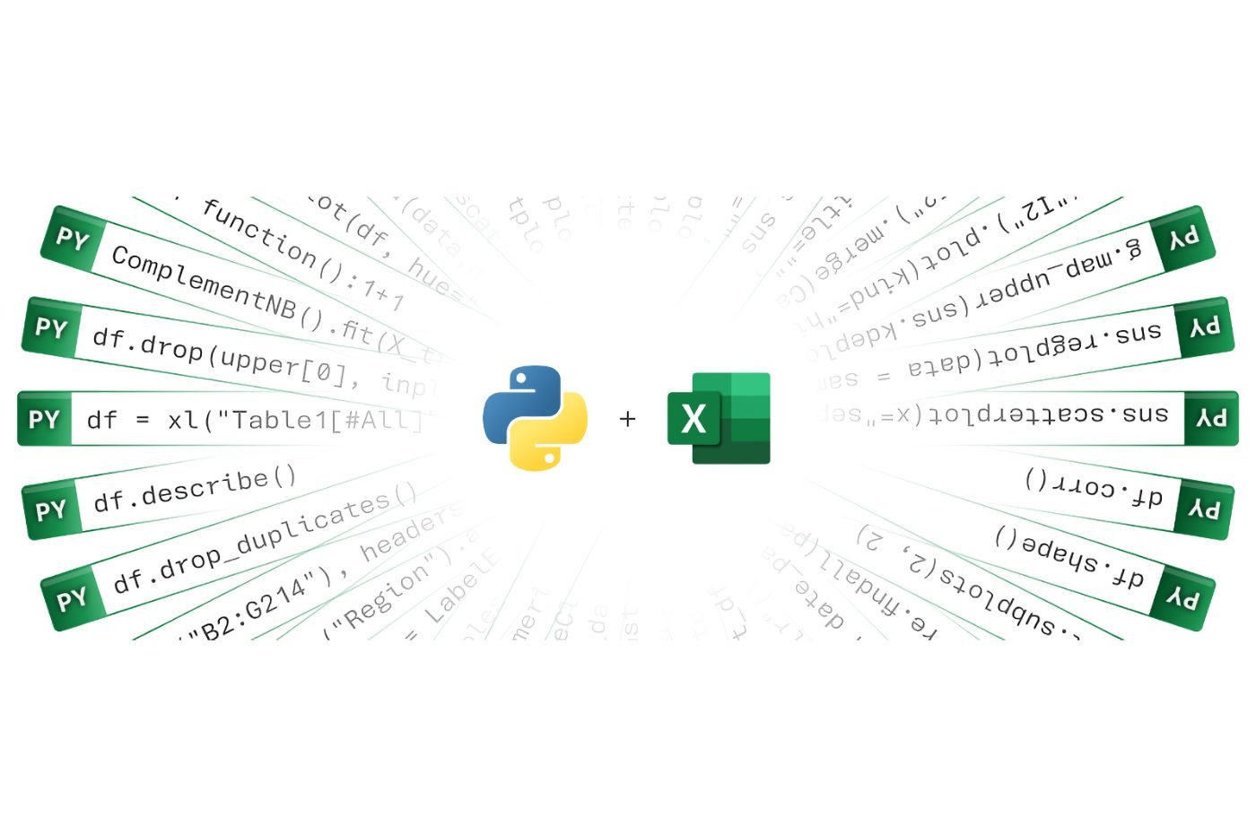 Good things always come eventually, like Python in Excel Gearrice