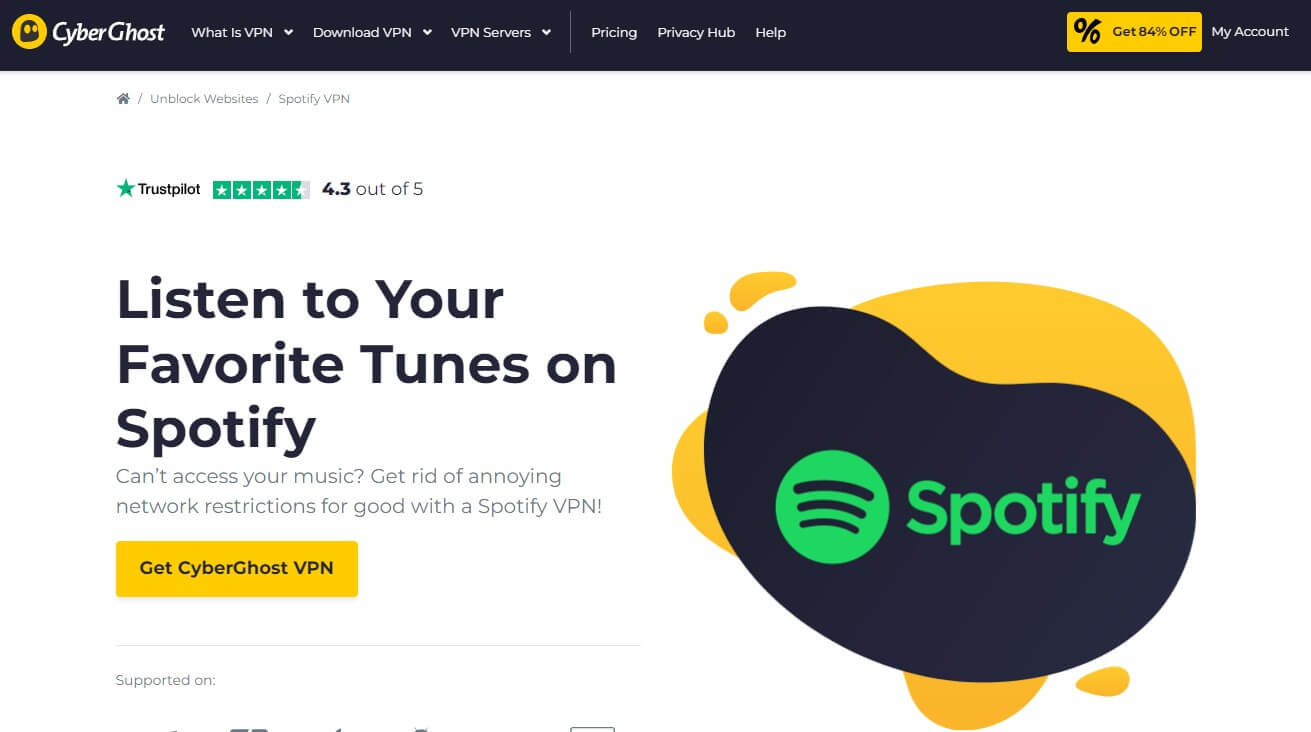 Best VPN for Spotify Unblock Spotify Easily in 2024