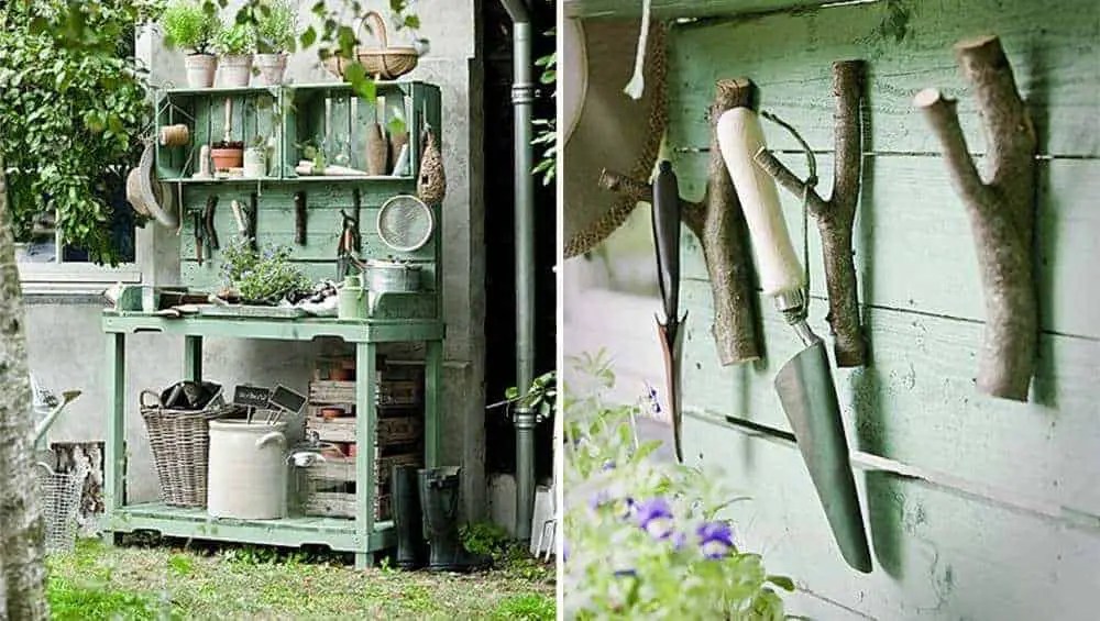 12 Garden Tool Storage Racks Easy to Make 1001 Gardens