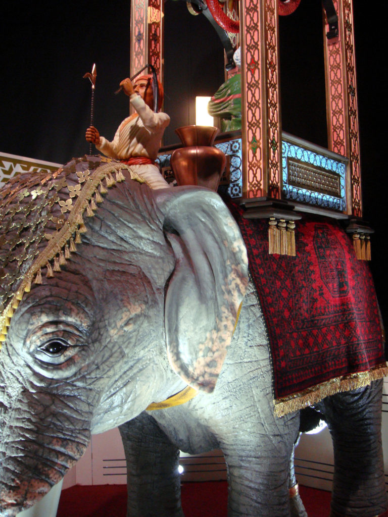 Scale models of AlJazari’s 13thcentury Elephant Clock 1001 Inventions