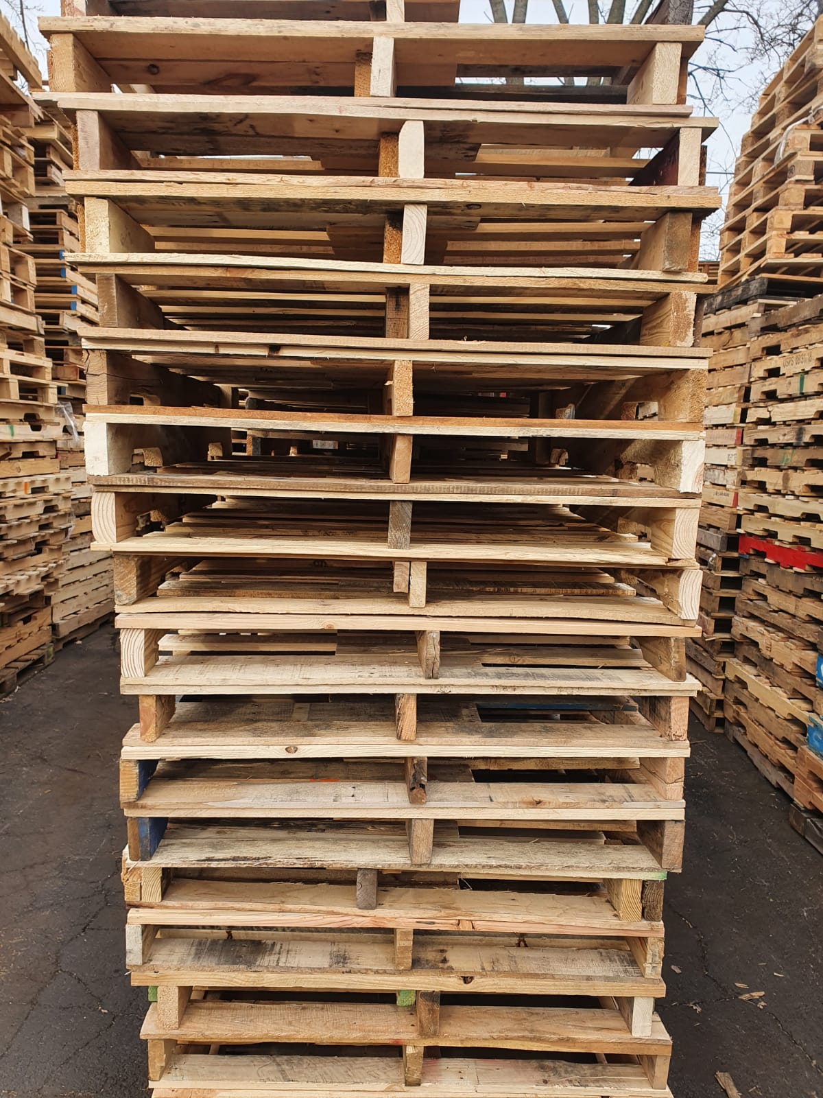Type 1 & Type 2 40"x48" Recycled Pallets to Sell in St. Charles, IL