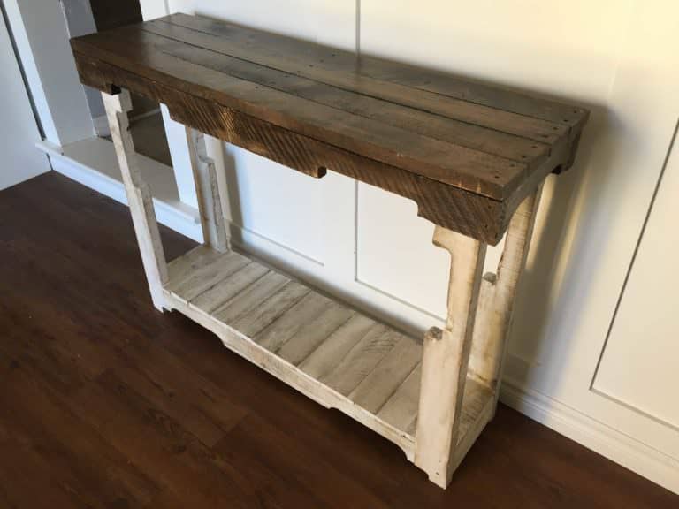 Rustic Pallet Sofa Table • 1001 Pallets