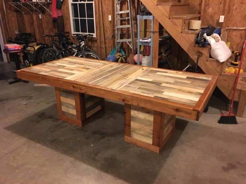 Stunning Pallet Dining Table • 1001 Pallets
