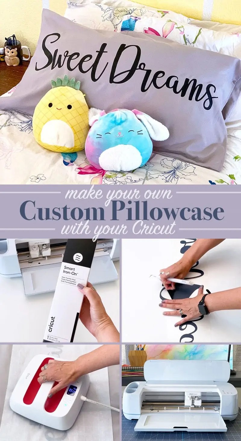 How to make Large Custom Pillows with Cricut 100 Directions