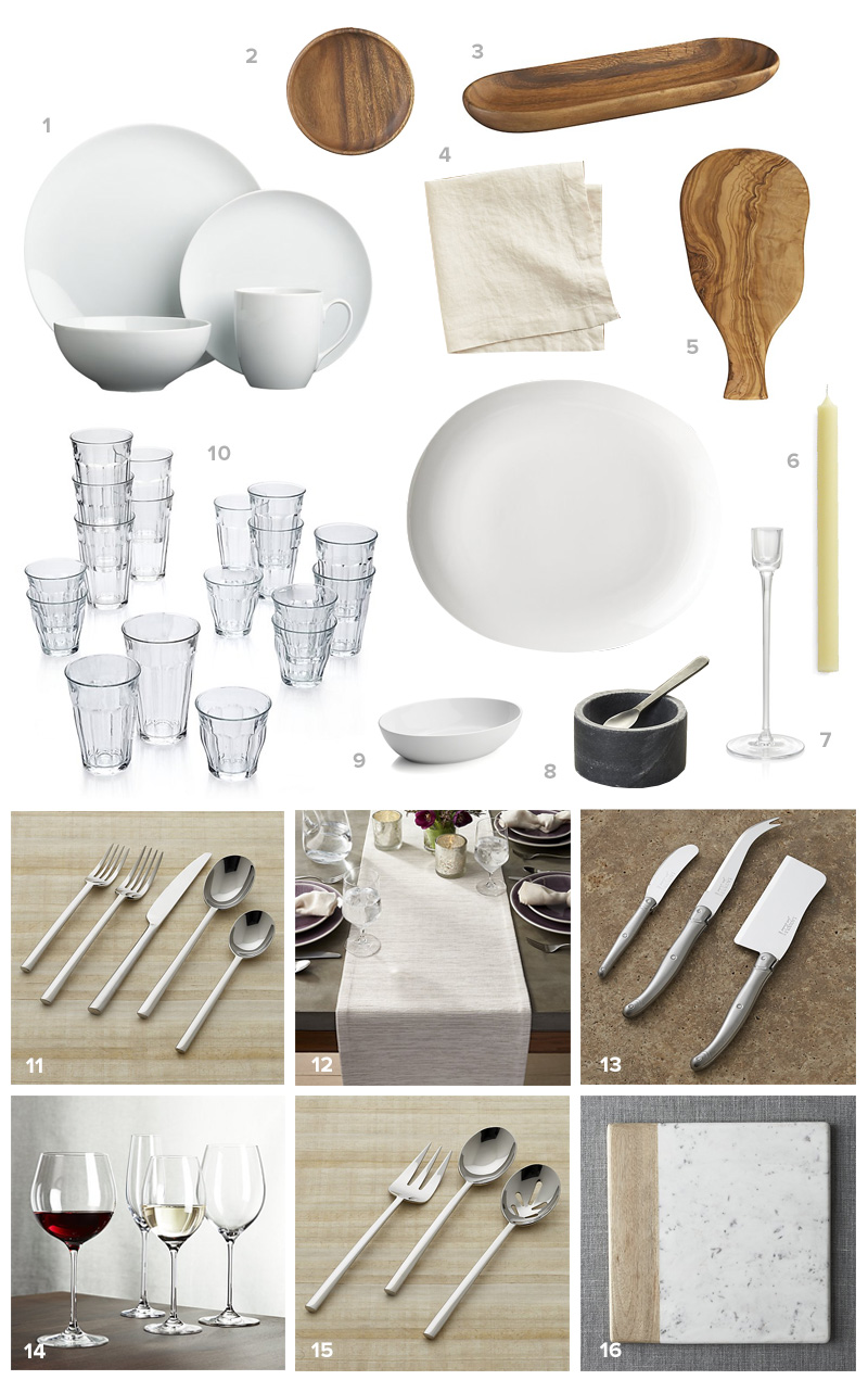 Tableware Essentials with Crate and Barrel Tamera Mowry