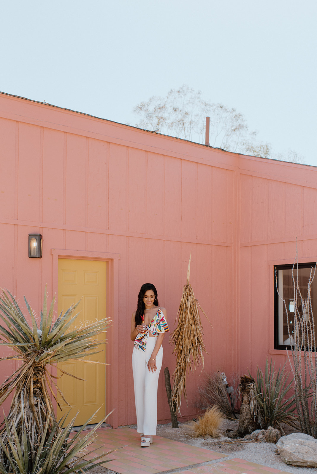 Chic Morongo Valley Airbnb 100 Layer Cake