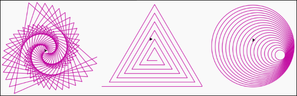 Turtle Spirals 101 Computing