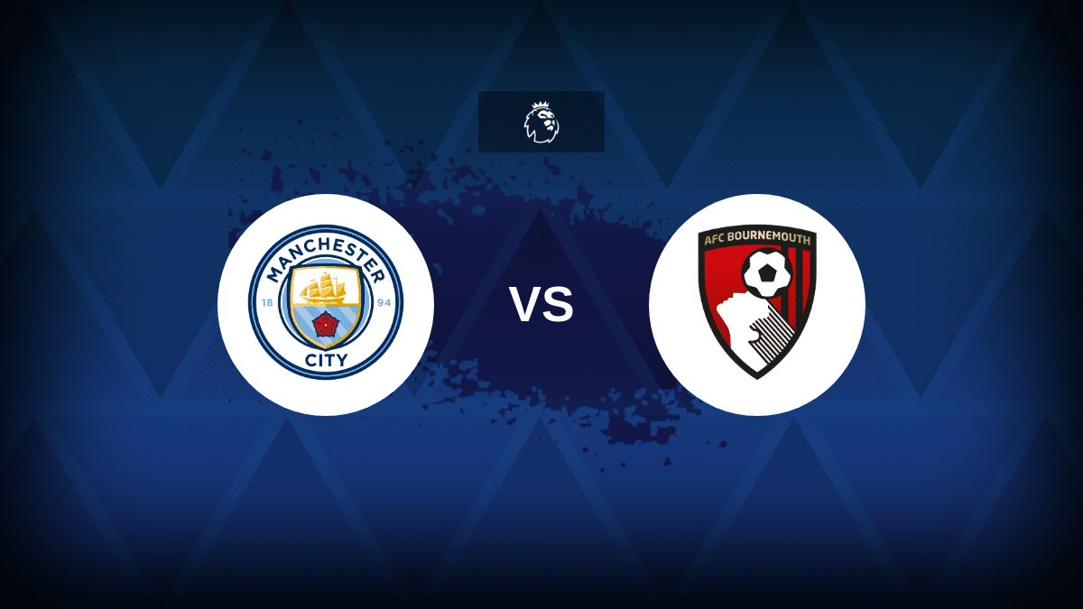 Manchester City vs Bournemouth: Alineaciones, estadísticas y previa