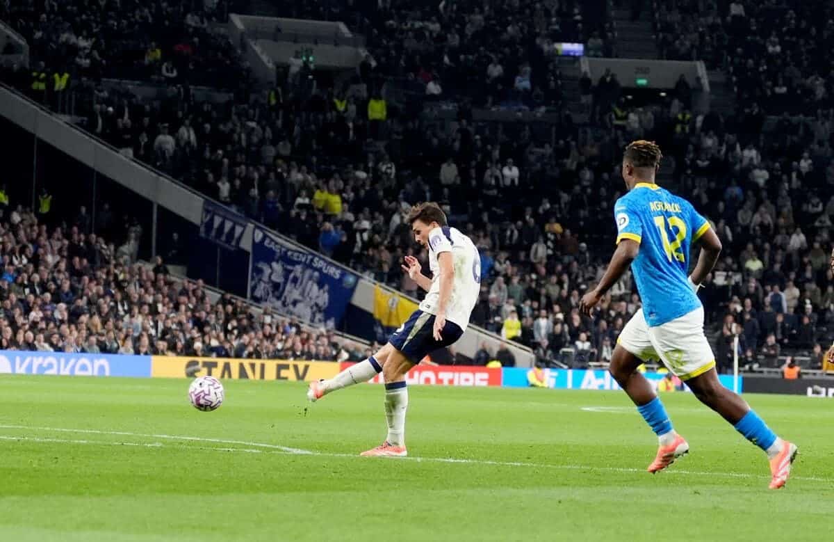 Palhinha grabs last-gasp leveller as Spurs deny visitors first win of season Palhinha grabs last-gasp leveller as Spurs deny visitors first win of season