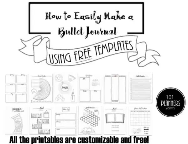 FREE 2024 Bullet Journal Printables PDF Customize Online FREE 2024 Bullet Journal Printables PDF Customize Online