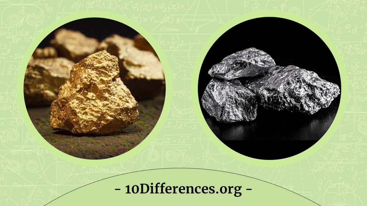 Difference Between Gold and Silver