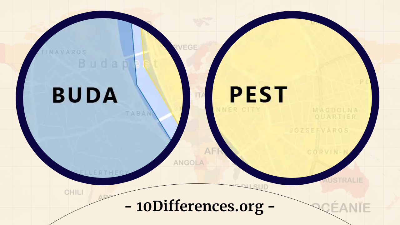 Difference Between Buda and Pest