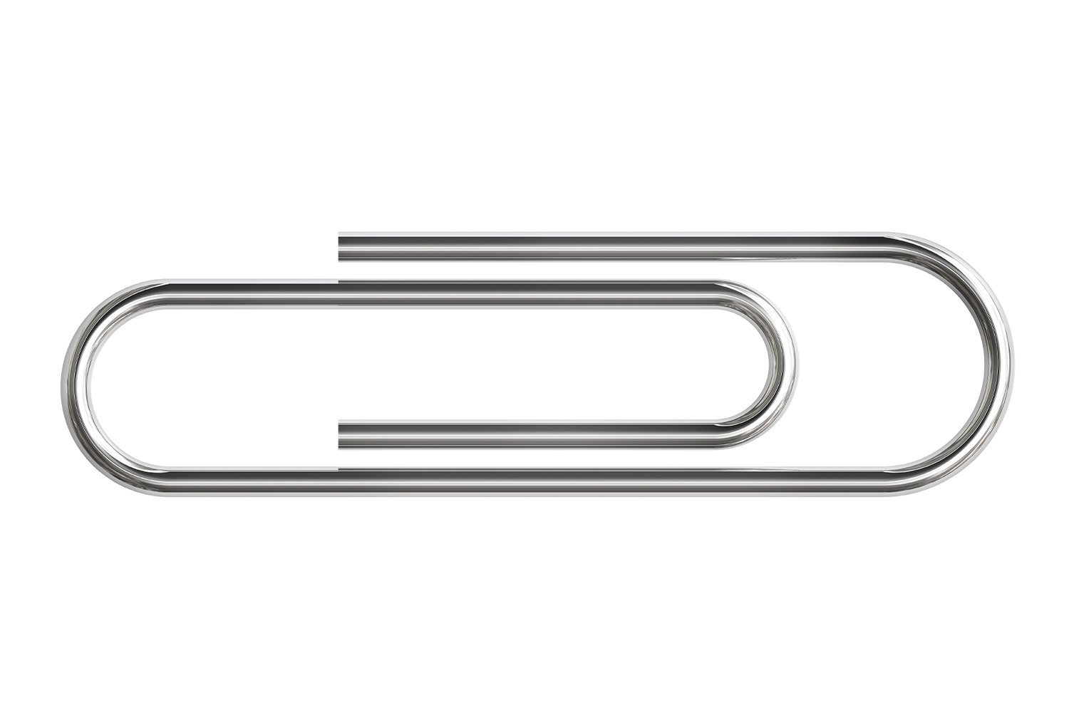 Trombones 100 pièces Accessoires de bureau 10 Doigts