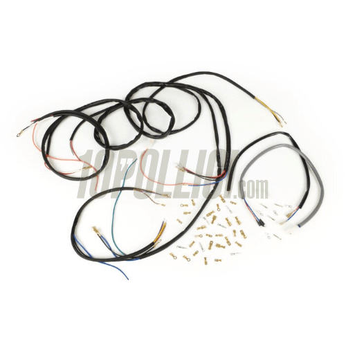 10Pollici 23652 Wiring loom set BGM PRO, Vespa AC, conversion to