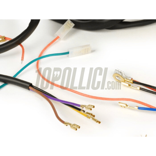 10Pollici 23652 Wiring loom set BGM PRO, Vespa AC, conversion to
