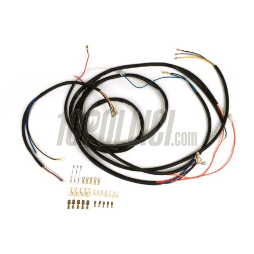 10Pollici 23653 Wiring loom set BGM PRO, Vespa AC, conversion
