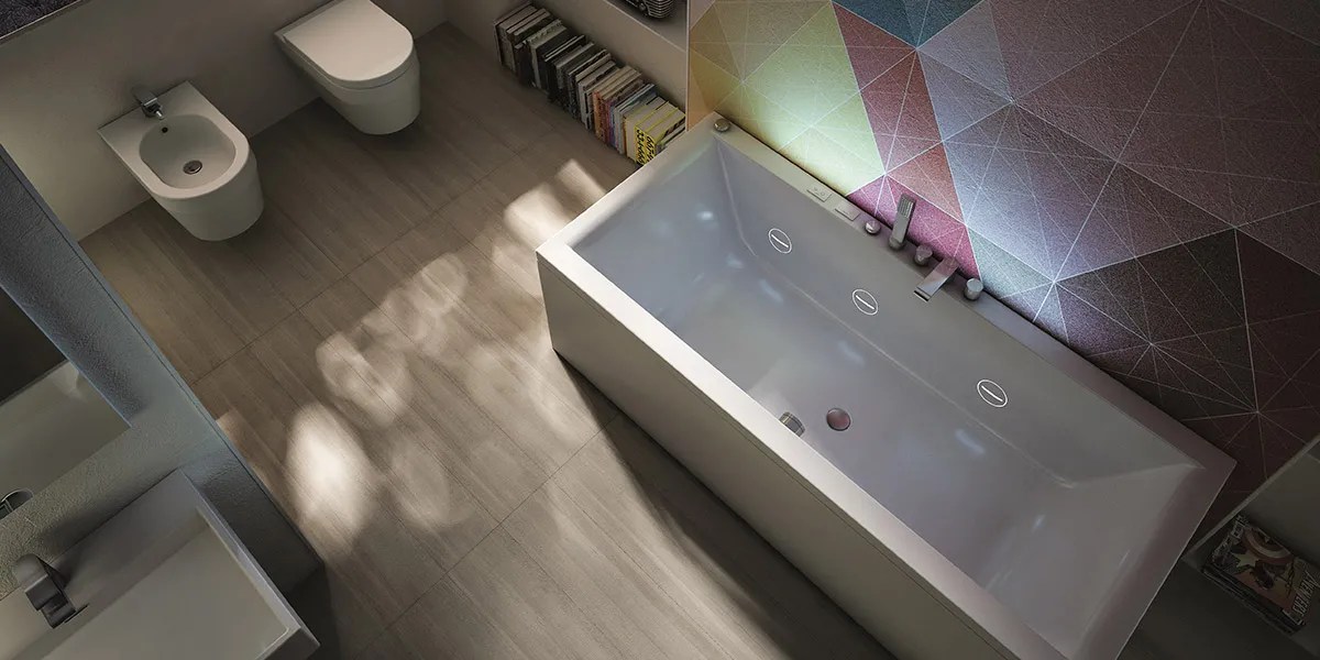 Mia Collection by Teuco offers stylish, minimalistic bathroom pieces at