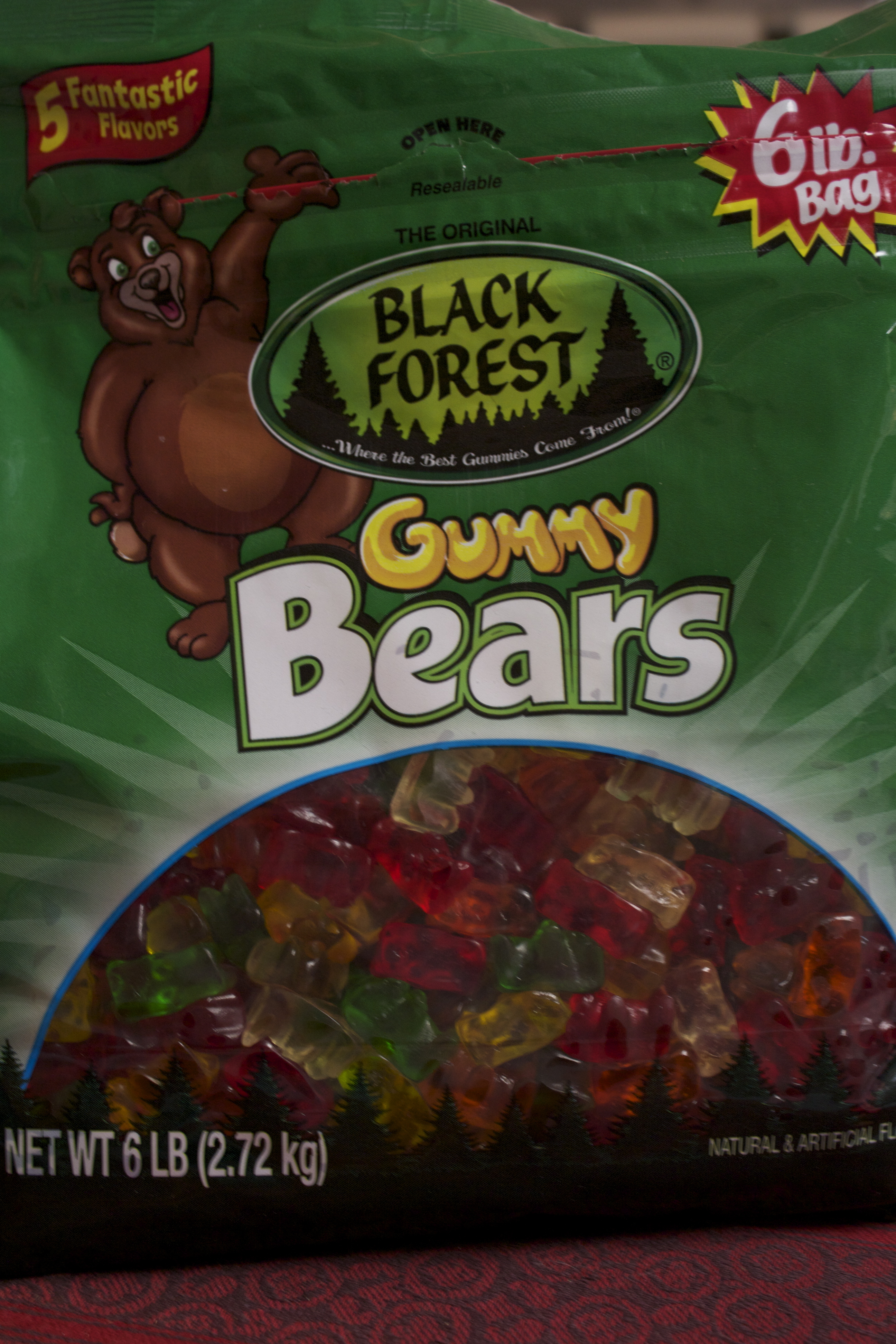 Gummy Bears 110 Pounds and Counting