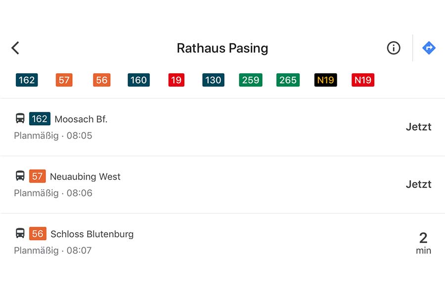 Google Maps und öffentliche Verkehrsmittel So planen Sie Routen