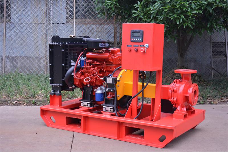 Diesel engine fire pumps need ventilation when in use