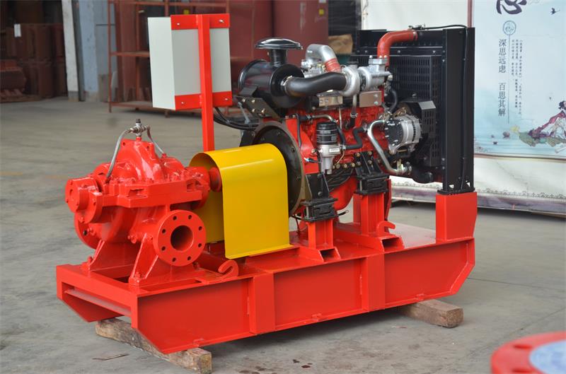 Diesel engine fire pumps need ventilation when in use