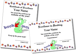 Printable Reading Certificates, Reading Awards, and Phonics Awards