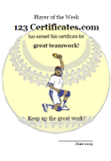 Free Printable Softball Certificates and Softball Awards