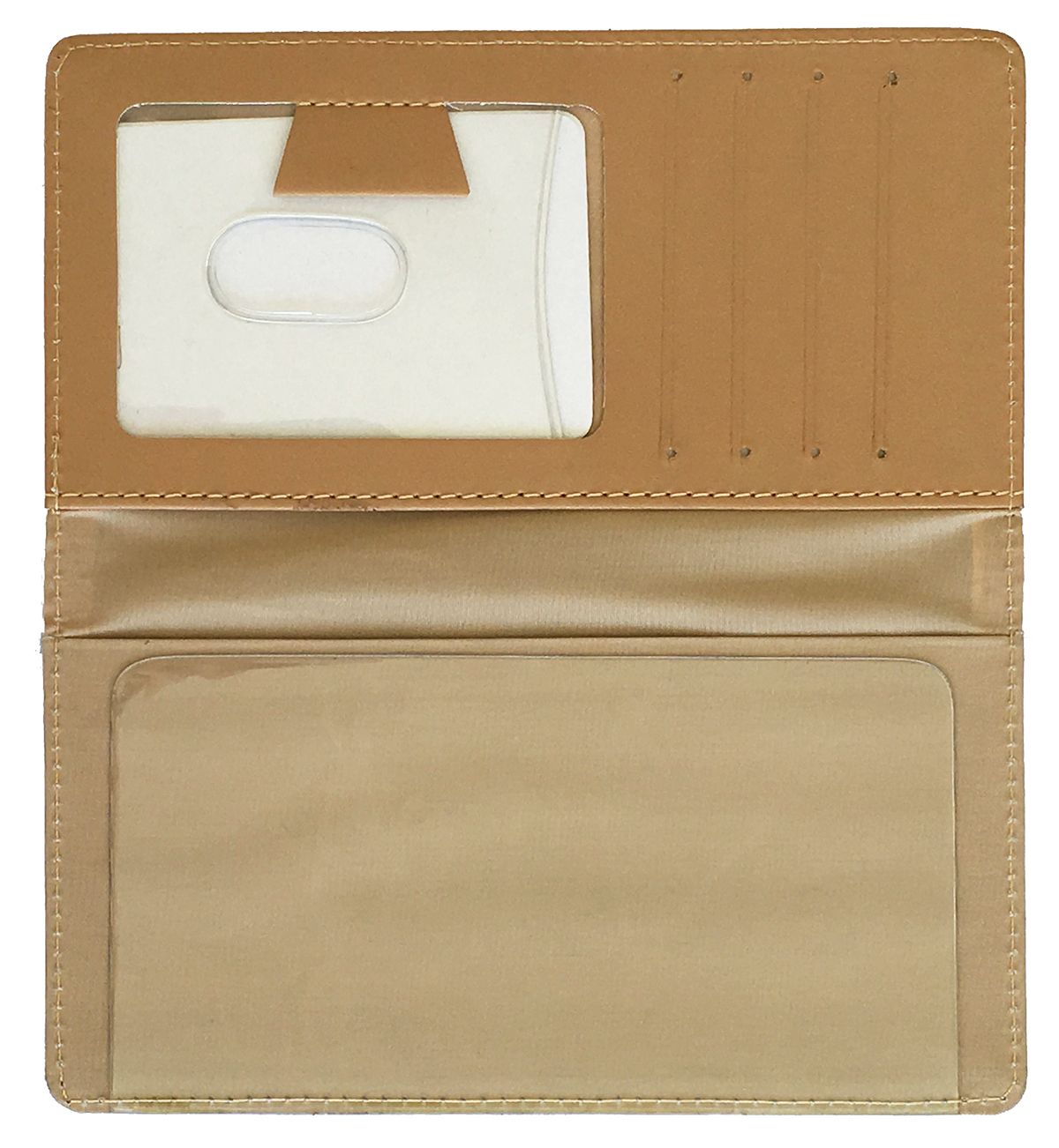 Greyhounds Leather Checkbook Cover