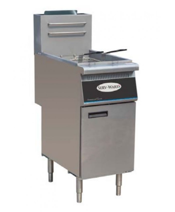 50 lbs Deep Fryer (Gas) (ServWare)
