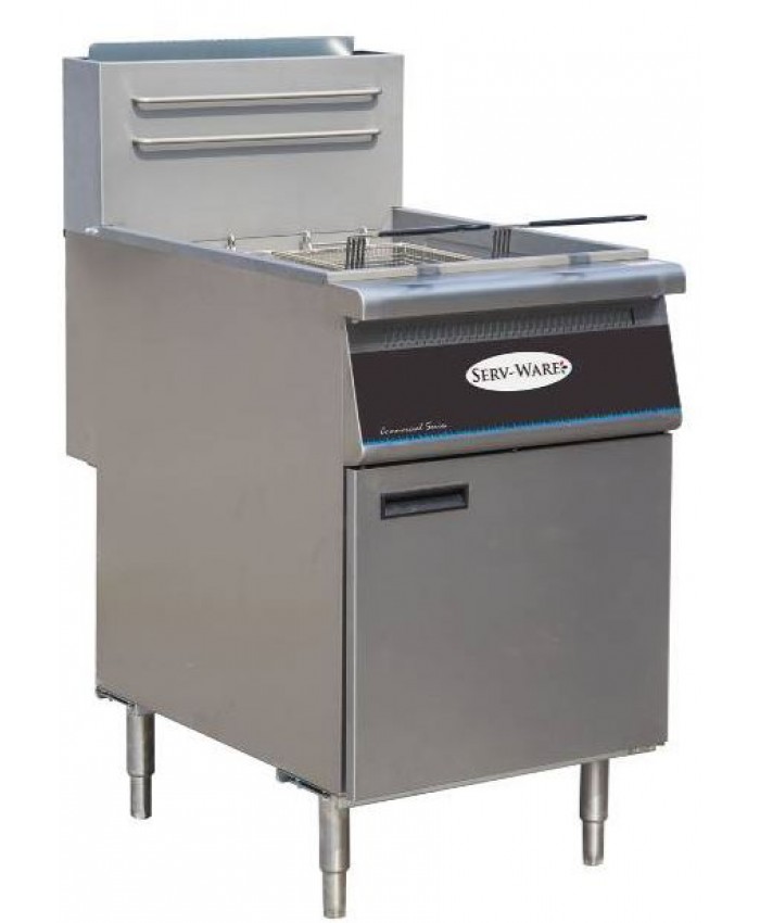 70 lbs Deep Fryer (Gas) (ServWare)