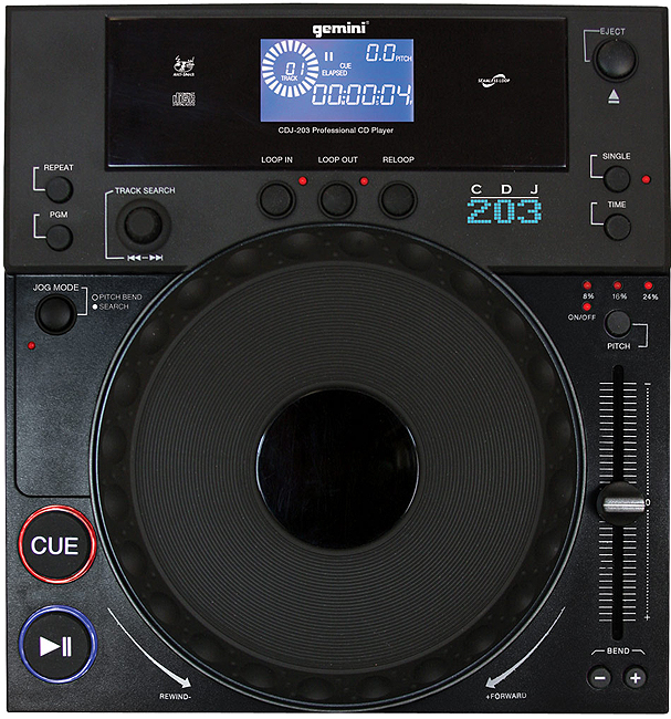 Gemini CDJ203 Gemini DJ CD Players DJ Audio DJ Amplifiers