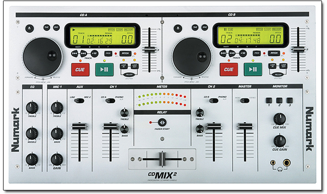 Numark CDMIX2 Professional CD Mixing Console