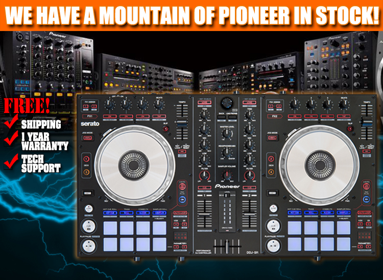 Pioneer DDJSR 2channel Performance Digital DJ Controller with Serato DJ Software 123DJ