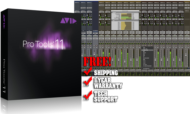 Avid Pro Tools 11 Studio Software Chicago DJ Equipment