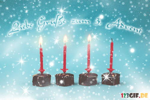 Kostenlose 3.Advent Bilder, Gifs, Grafiken, Cliparts, Anigifs, Images, Animationen