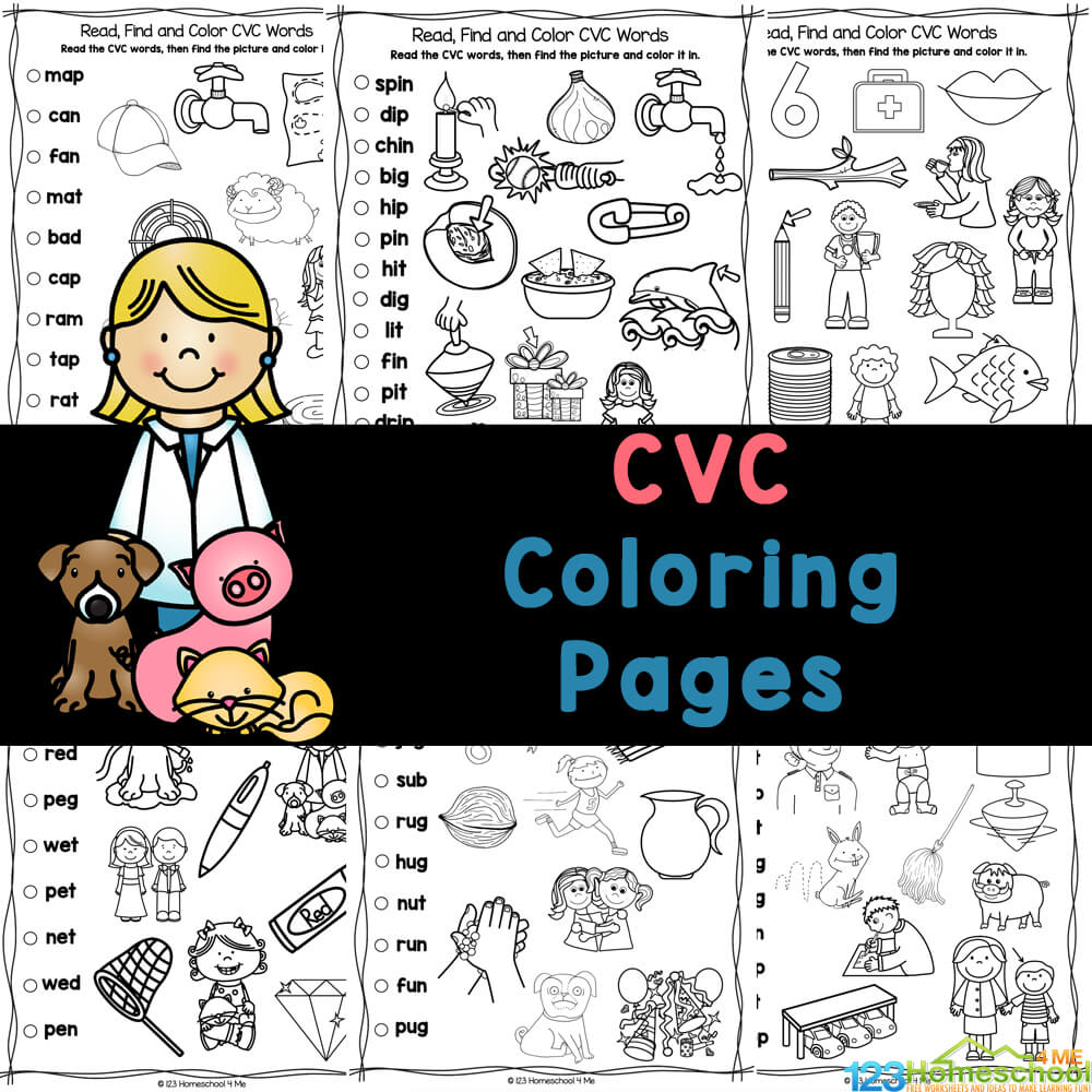 Worksheets Coloring Pages