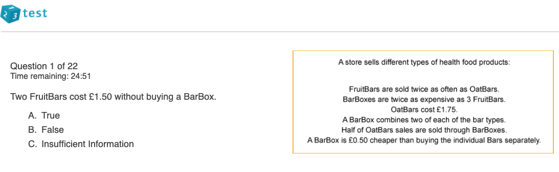 Deductive Reasoning Practice Package #1 preparation for your assessment