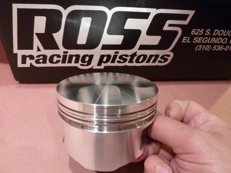 250 Ross pistons 6" rod .040