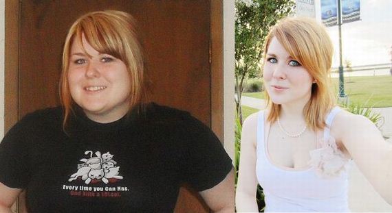 Girl Lost 71 Pounds (32 kg)