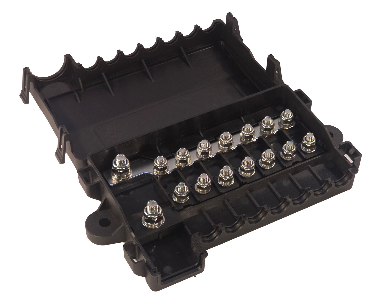 7 Circuit AMI / MIDI Fuse Holder with MEGA Fuse Input