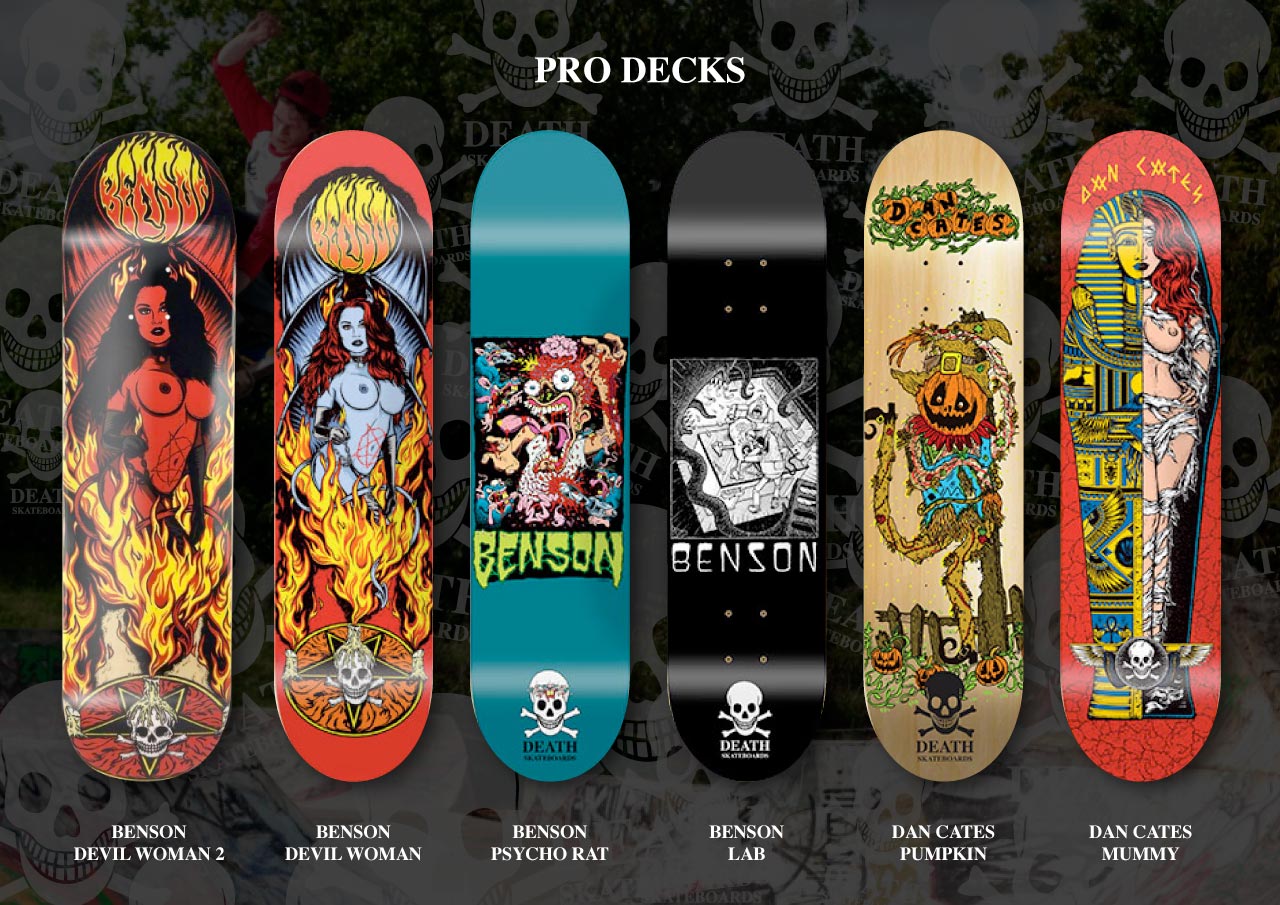 DEATH SKATEBOARDS 13mind distribution