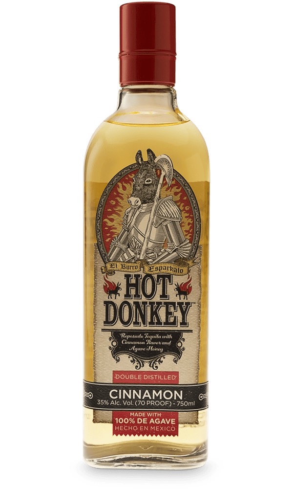 Sparkle Donkey Hot Donkey Cinnamon Tequila 1423 World Class Spirits